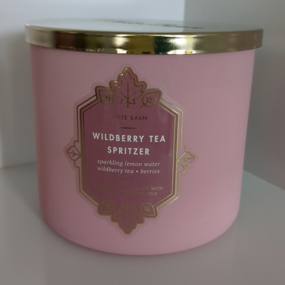 BBW Wildberey Tea Spritzer 3 Wick